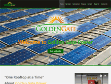 Tablet Screenshot of goldengatepower.com